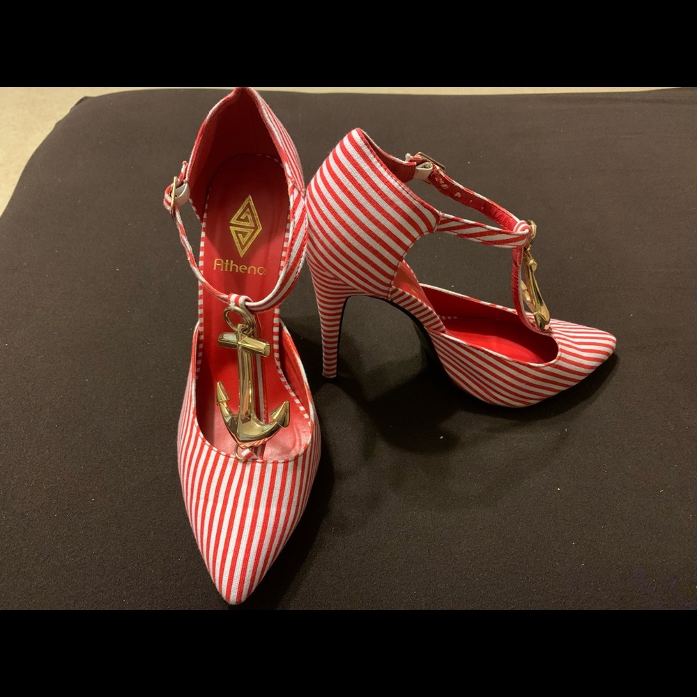 Nautical anchor Heels